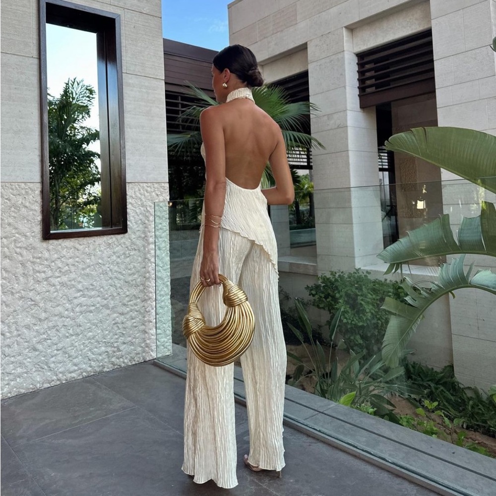 ZARA asymmetric hem halter top - Picture 5 of 10